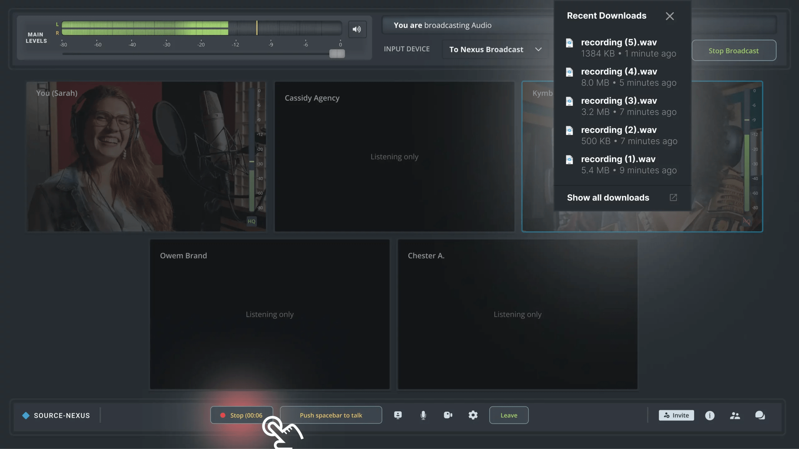 Source-Nexus Gateway Local Recorder